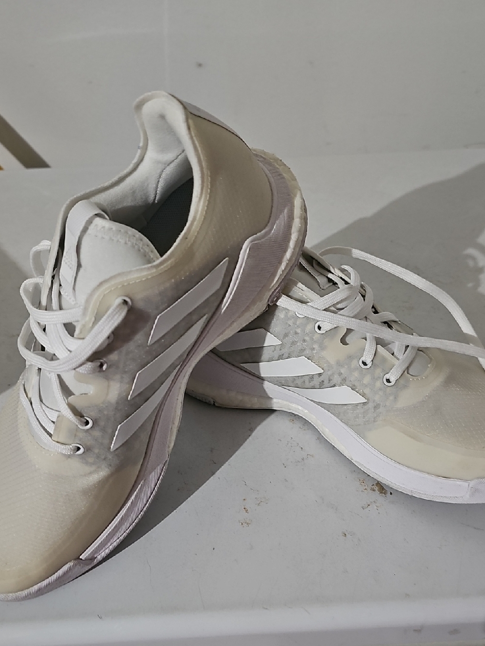 Women’s Adidas White Athletic Sneakers